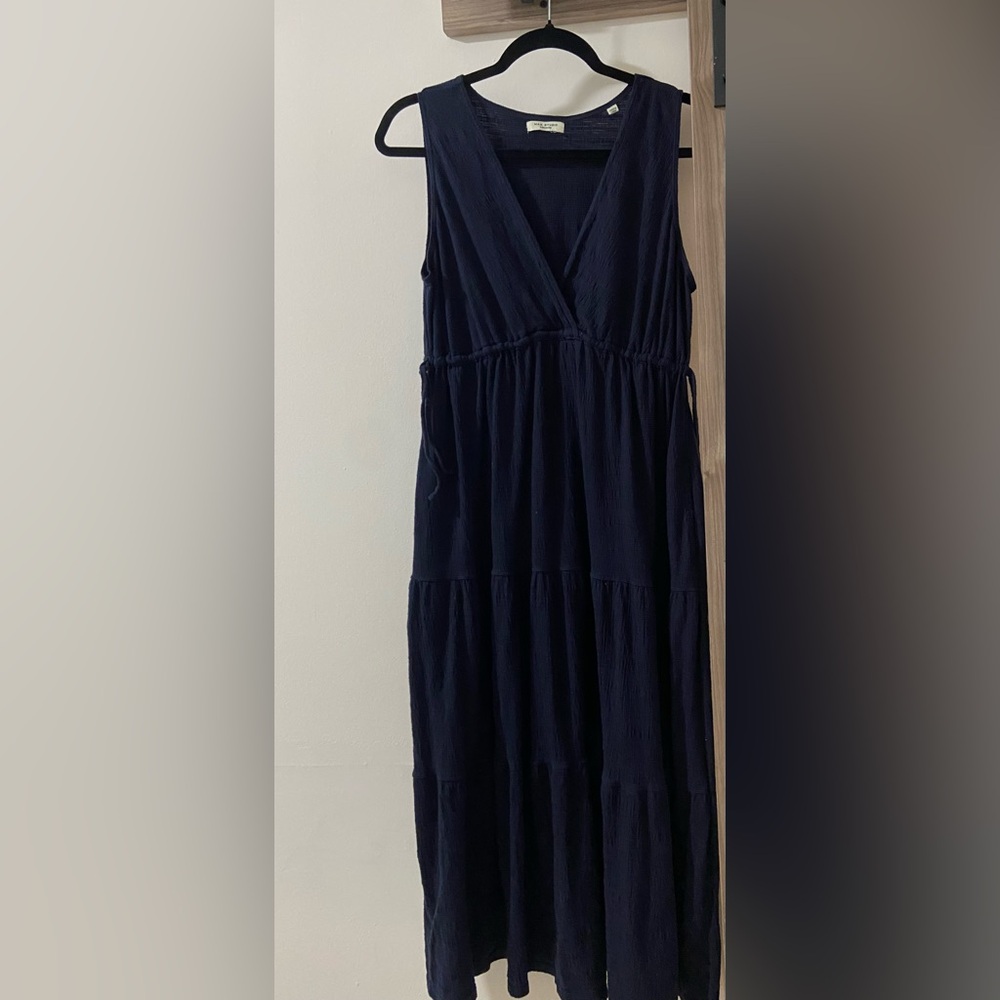 Max Studio Navy Maxi Dress